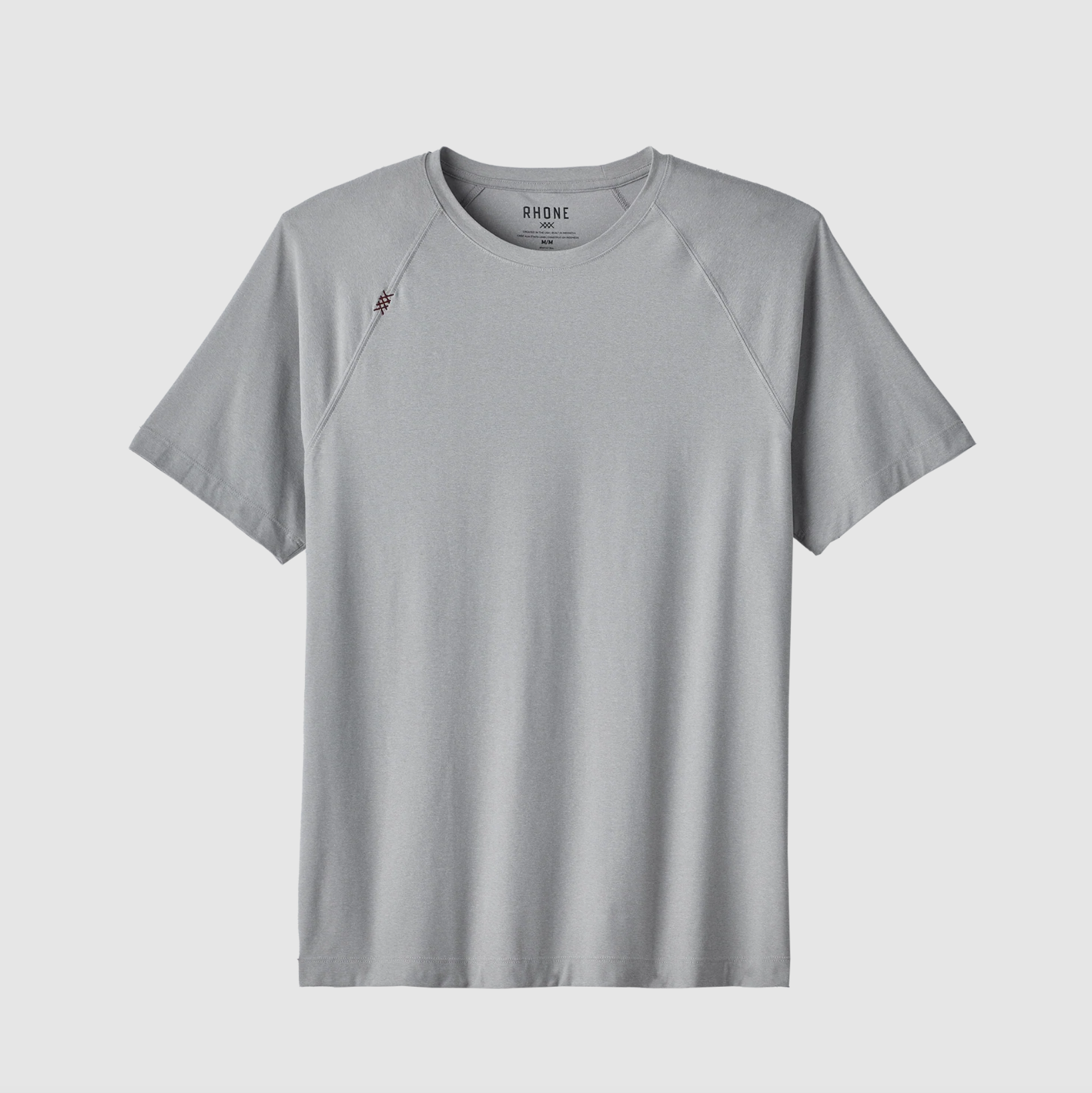 Rhone - Reign T-Shirt - Light Gray Heather – ULAH