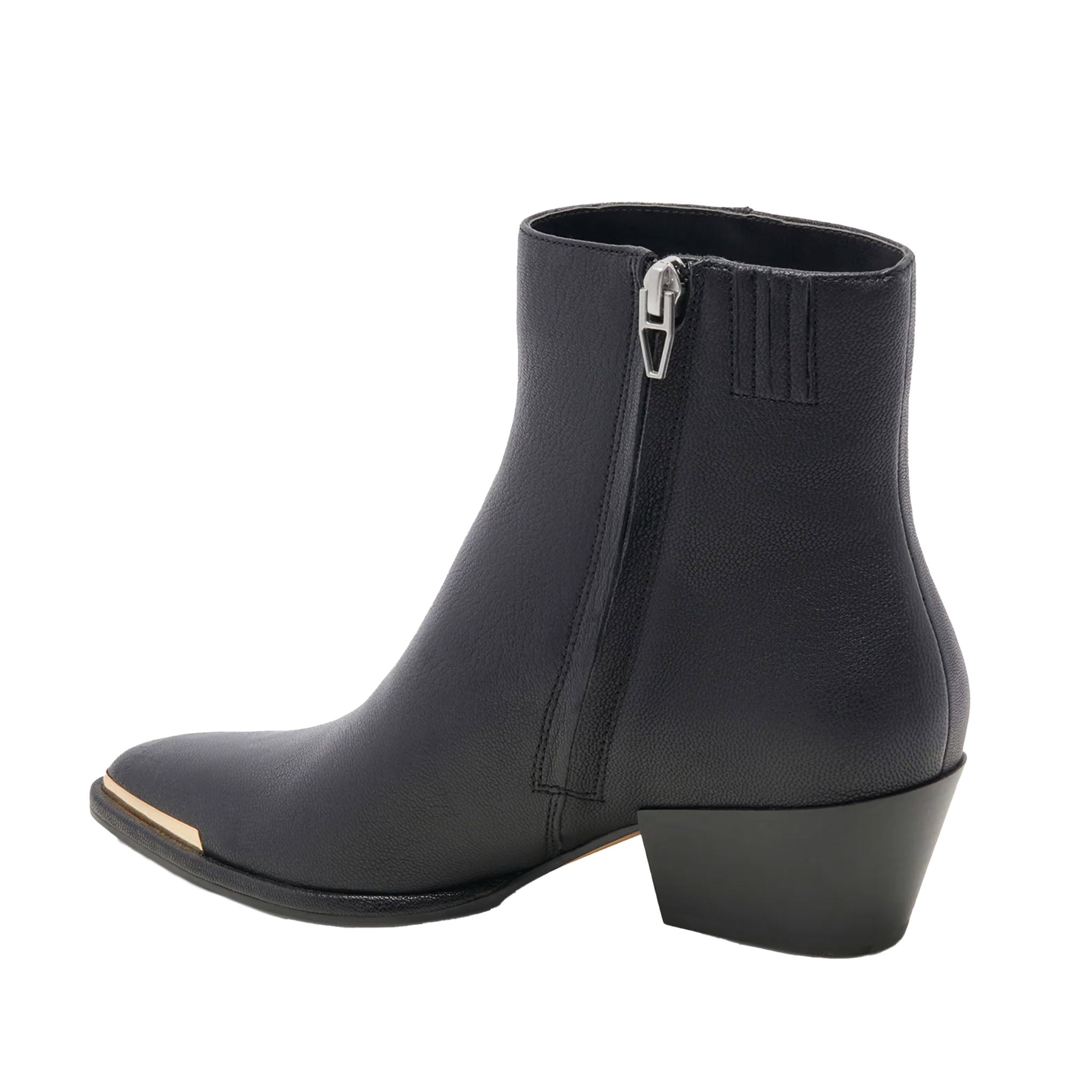 Dolce Vita - Nonah Leather Ankle Boot - Black