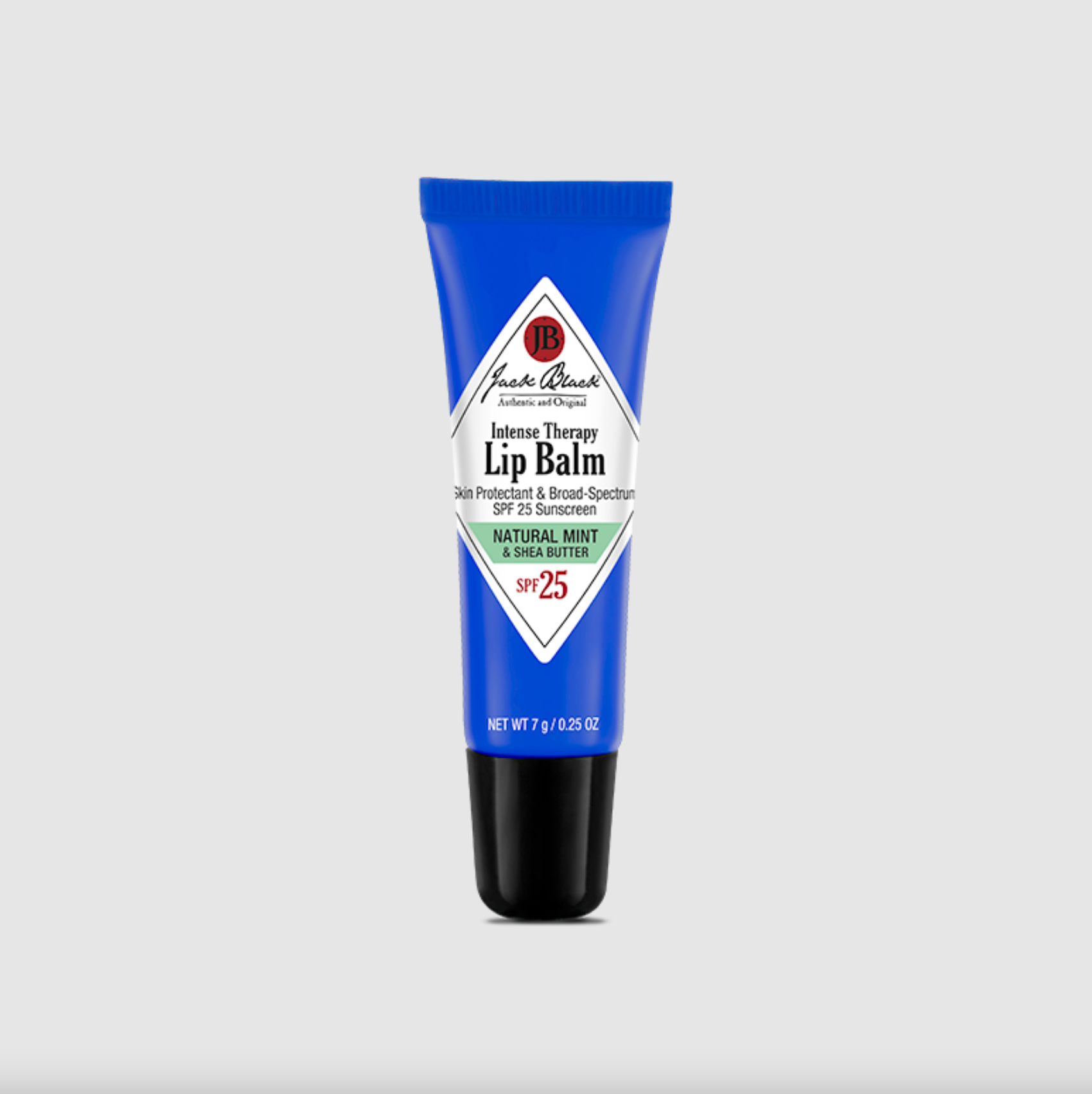 Jack Black - Intense Therapy Lip Balm SPF 25 - Natural Mint & Shea Butter - .25 oz