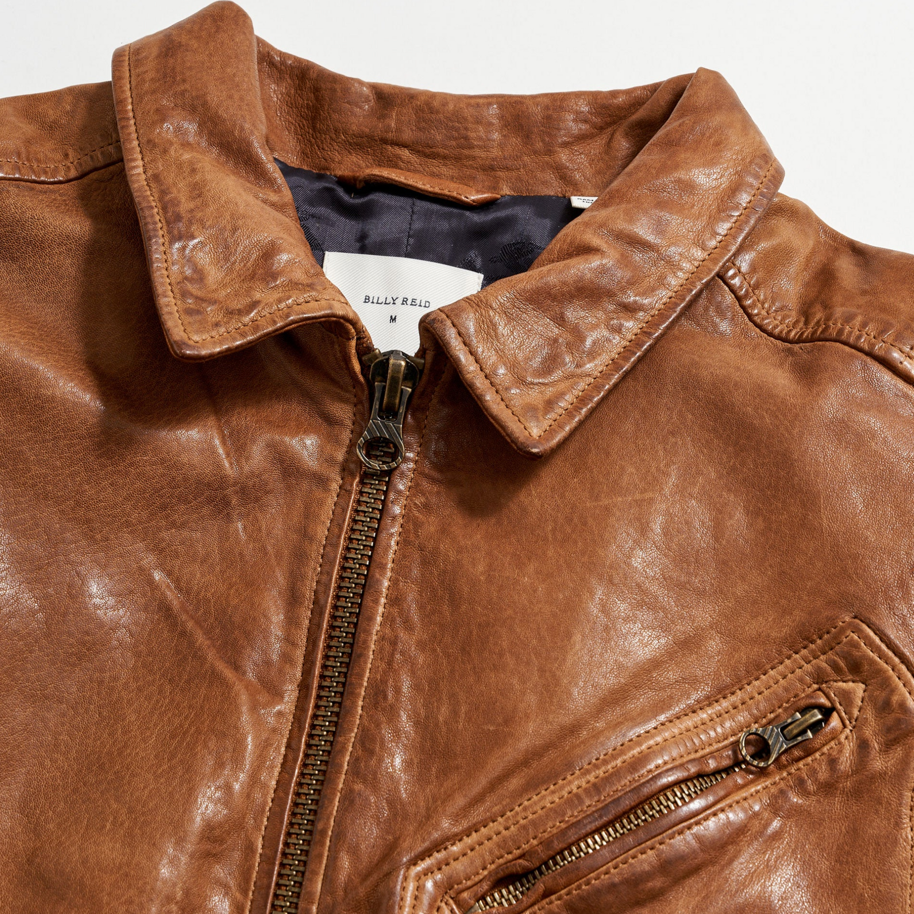 Billy reid hot sale leather jacket