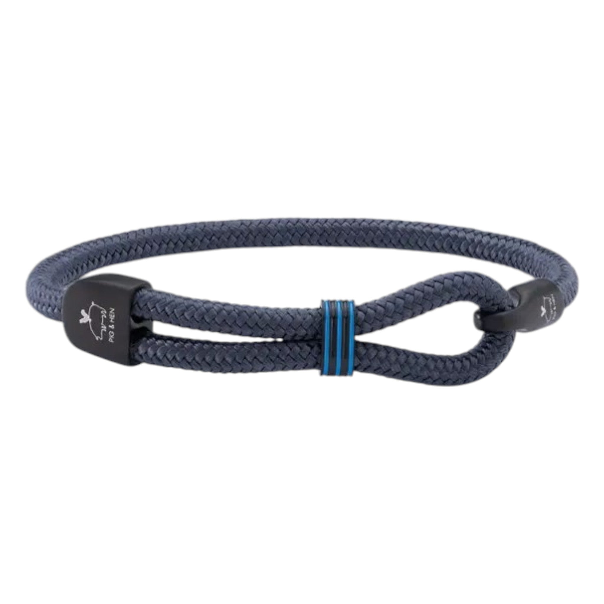 Pig & Hen - Captain Carl Bracelet - Slate Gray / Black