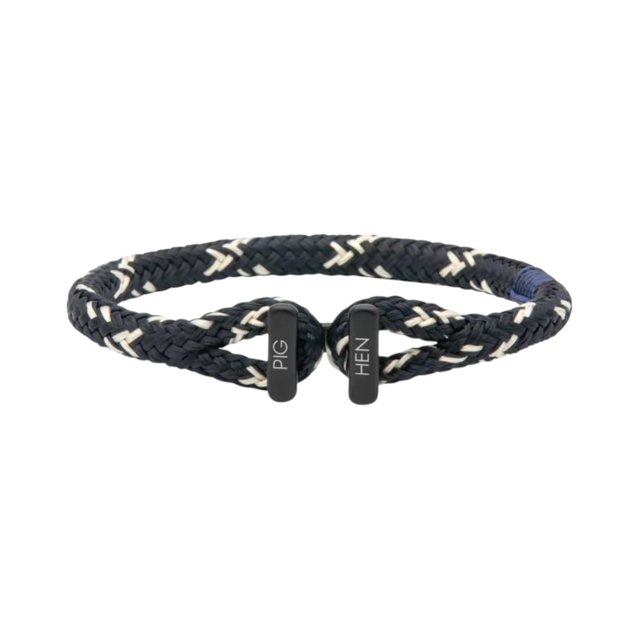 Hen - Icy Ike Bracelet - Navy-Ivory / Black