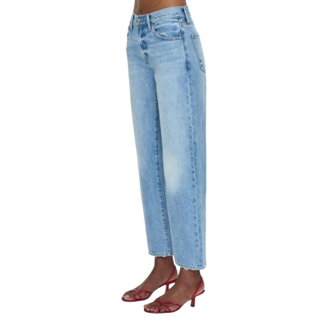 Pistola - Lexi Mid Rise Bowed Straight Denim - Athens