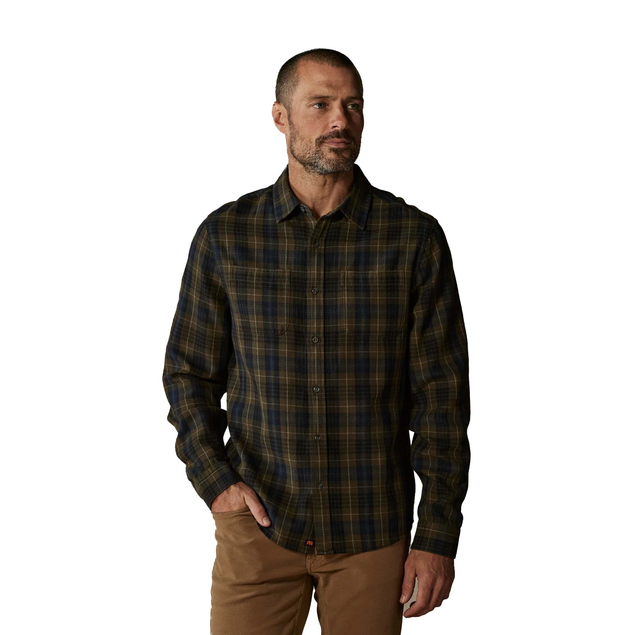 The Normal Brand - Jackson Lightweight Flannel - Cypress Plaid