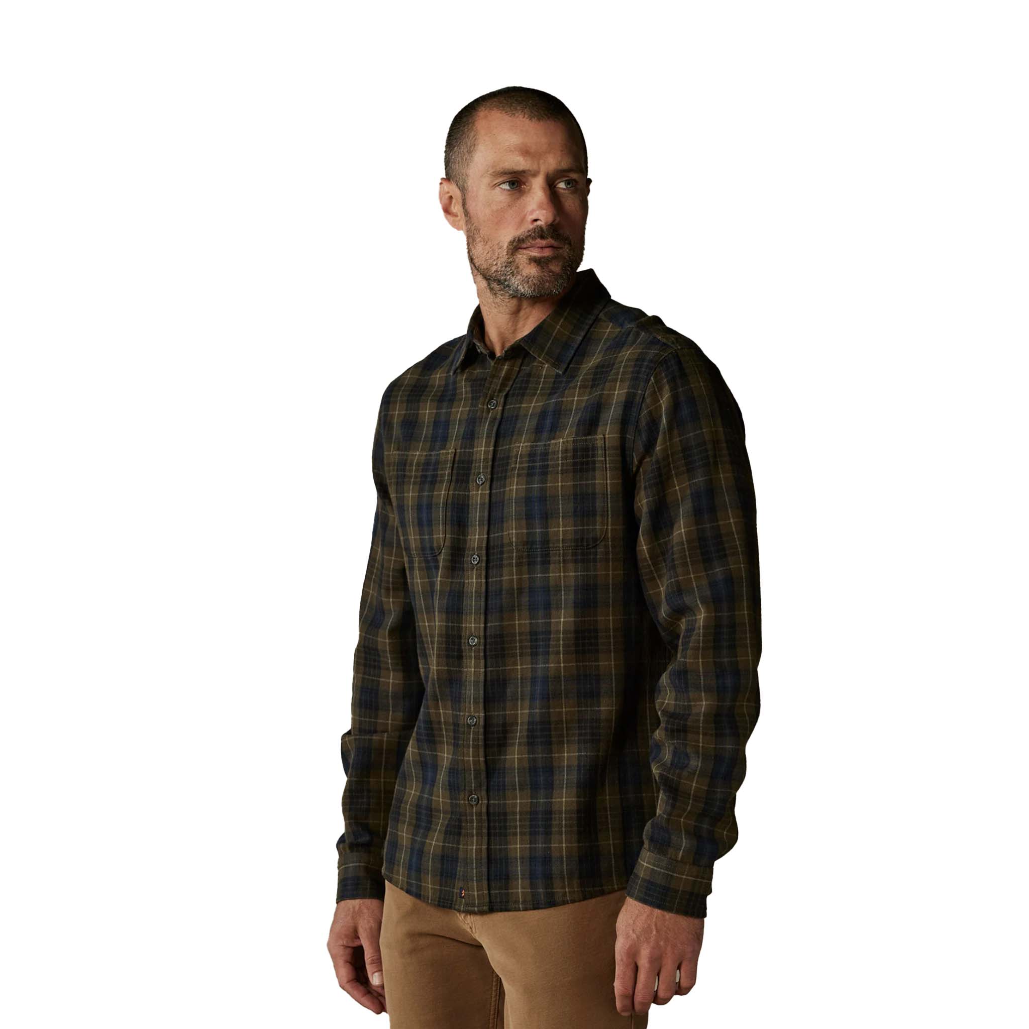 The Normal Brand - Jackson Lightweight Flannel - Cypress Plaid