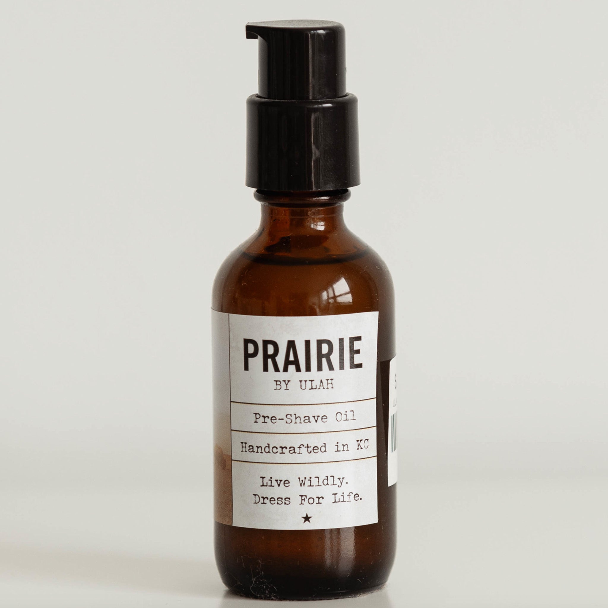 ULAH Prairie Pre-Shave Oil 2oz.