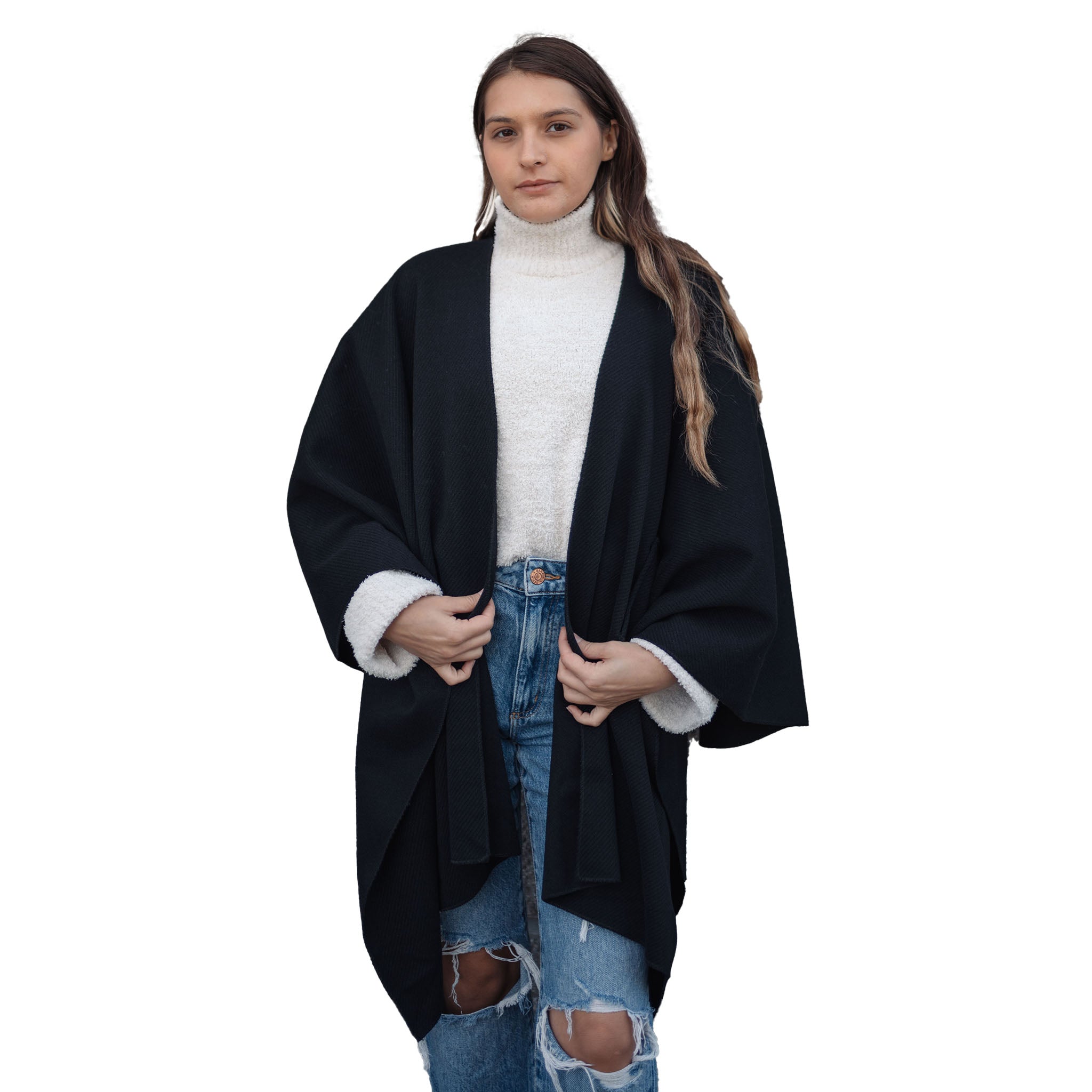 Astrid - Prelude Poncho - Black