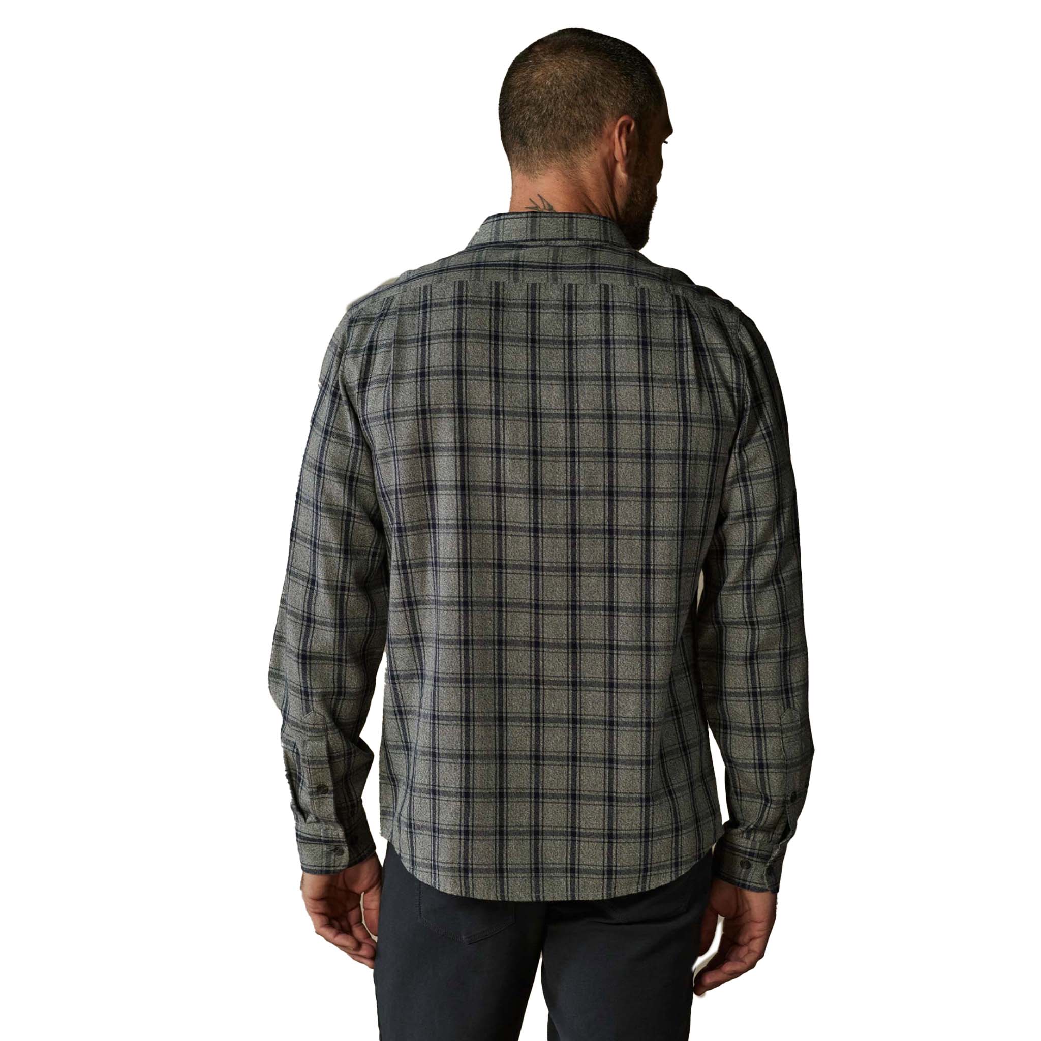 The Normal Brand - Nikko Classic Button Up - Ink Plaid