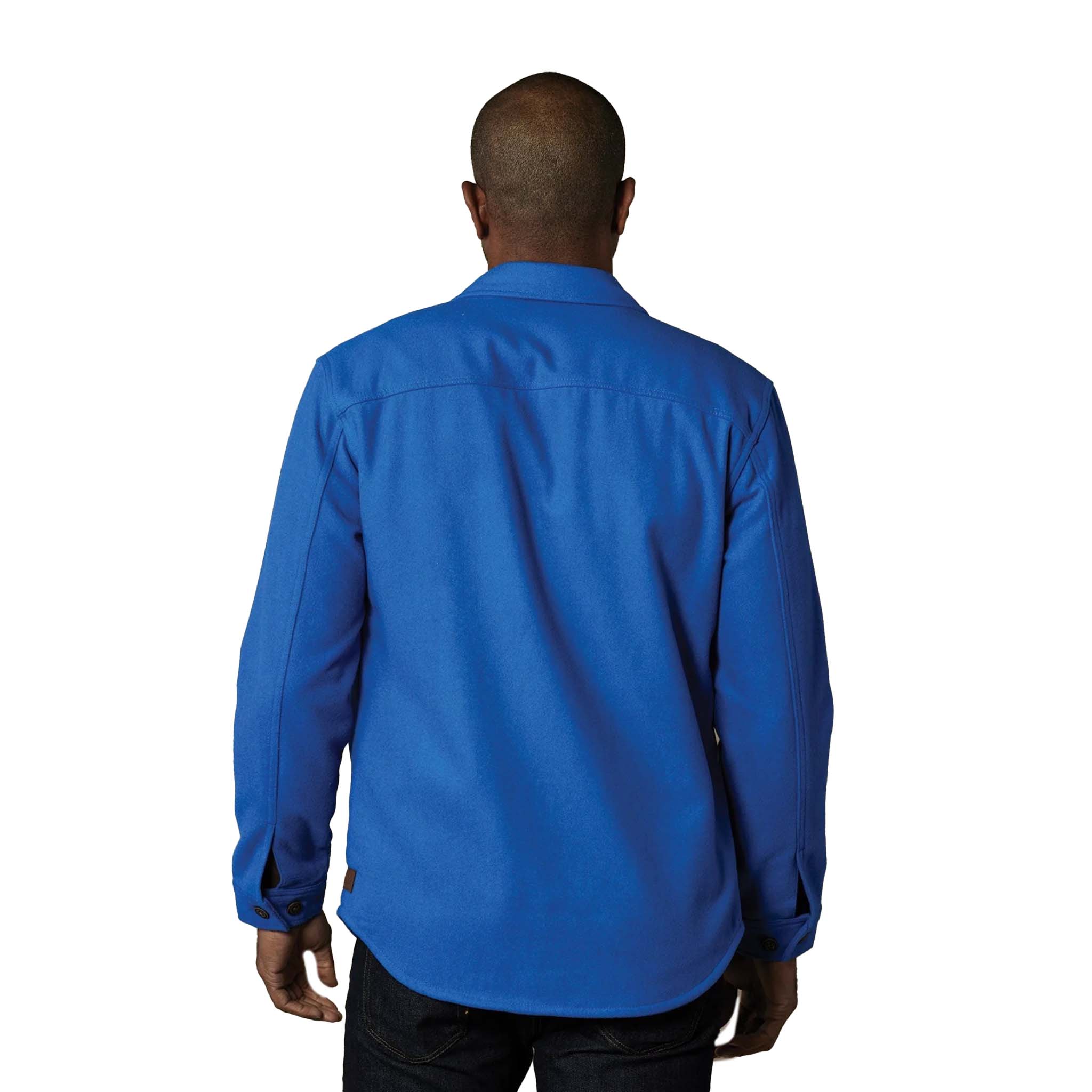 The Normal Brand - Brightside Flannel Lined Work Jacket - Cobalt