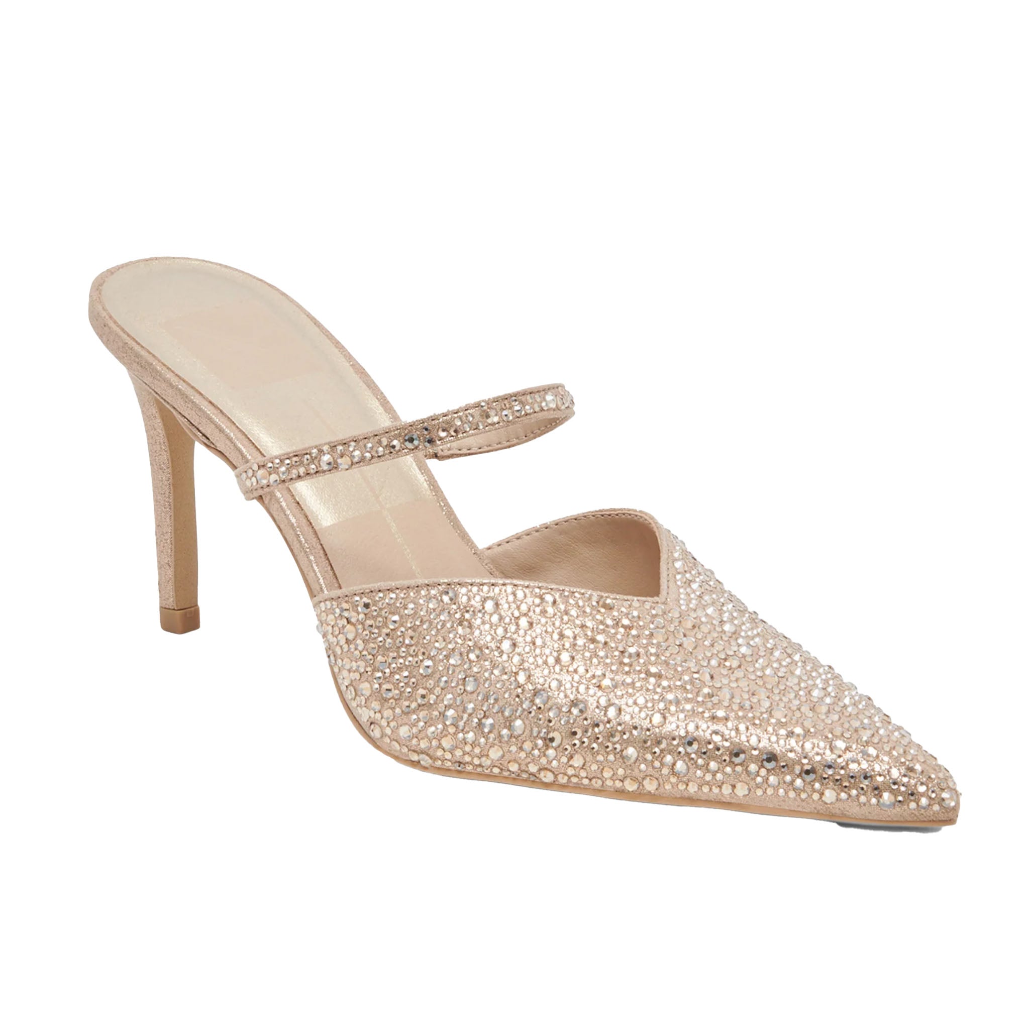 Dolce Vita - Kanika Crystal Heels - Light Gold