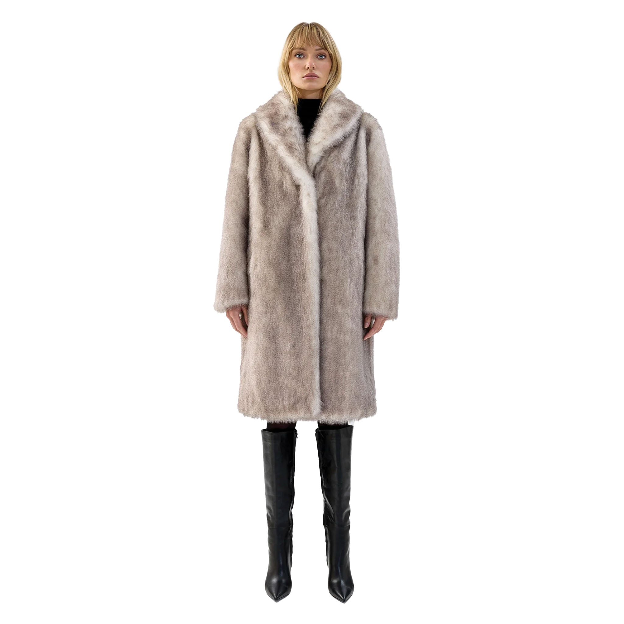 Unreal Fur - Elixir Coat - Grey Natural