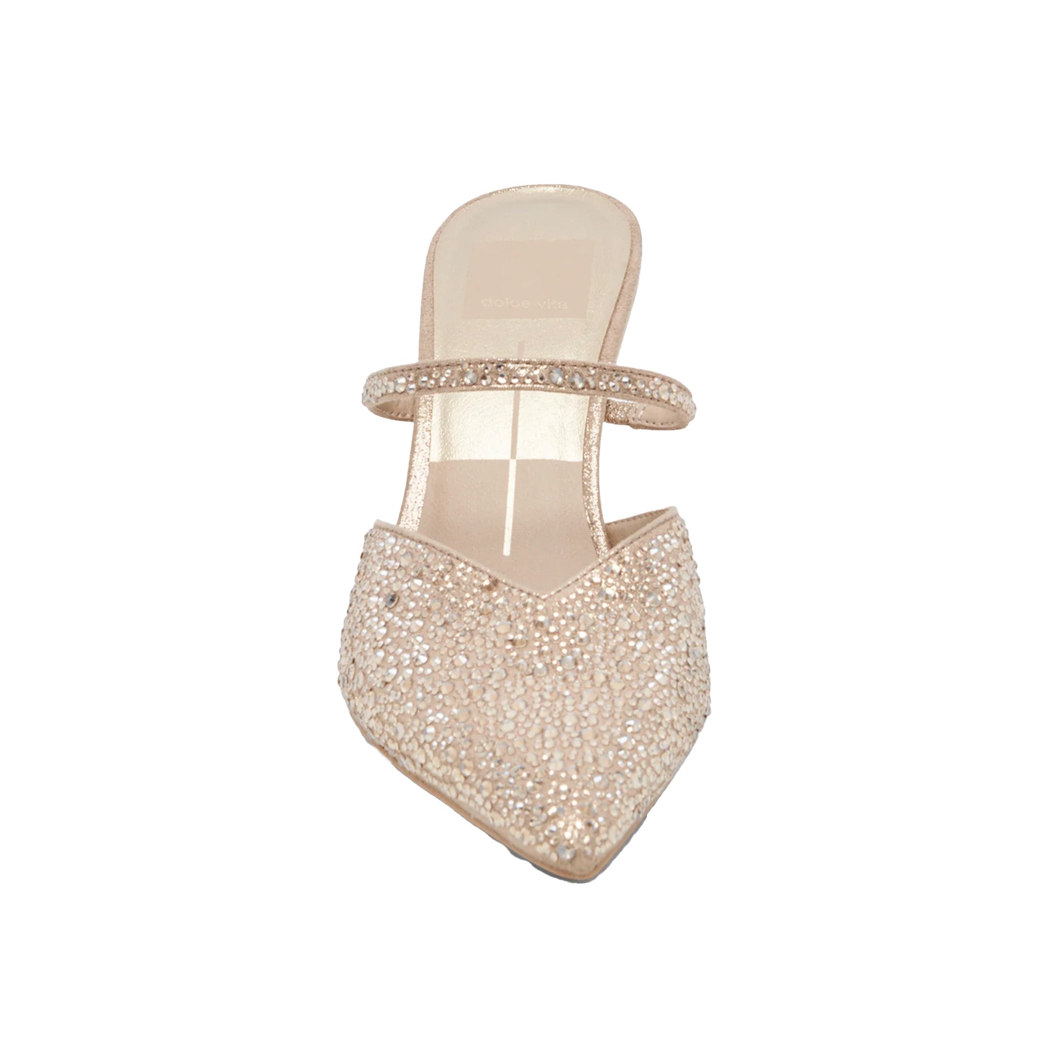 Dolce Vita - Kanika Crystal Heels - Light Gold