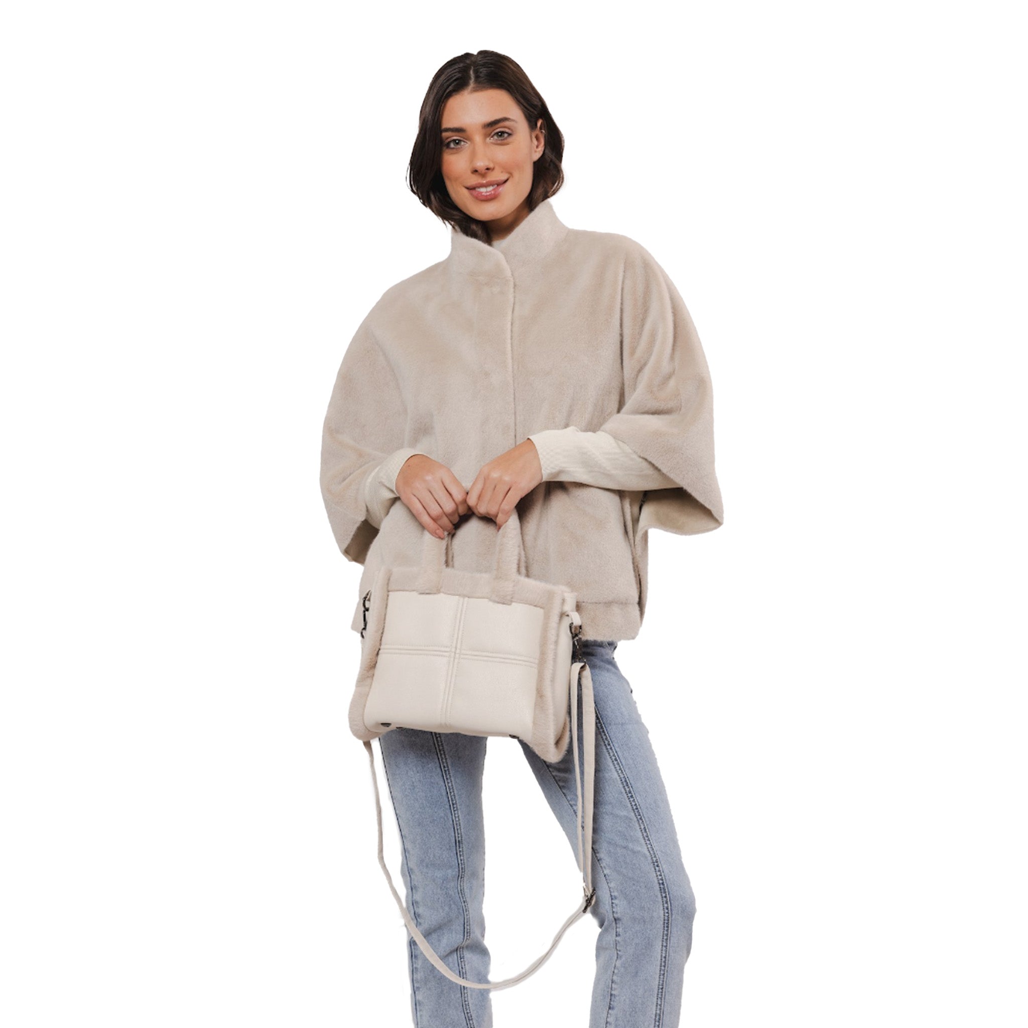 Rino & Pelle - Jasha Small Shopper Tote - Birch