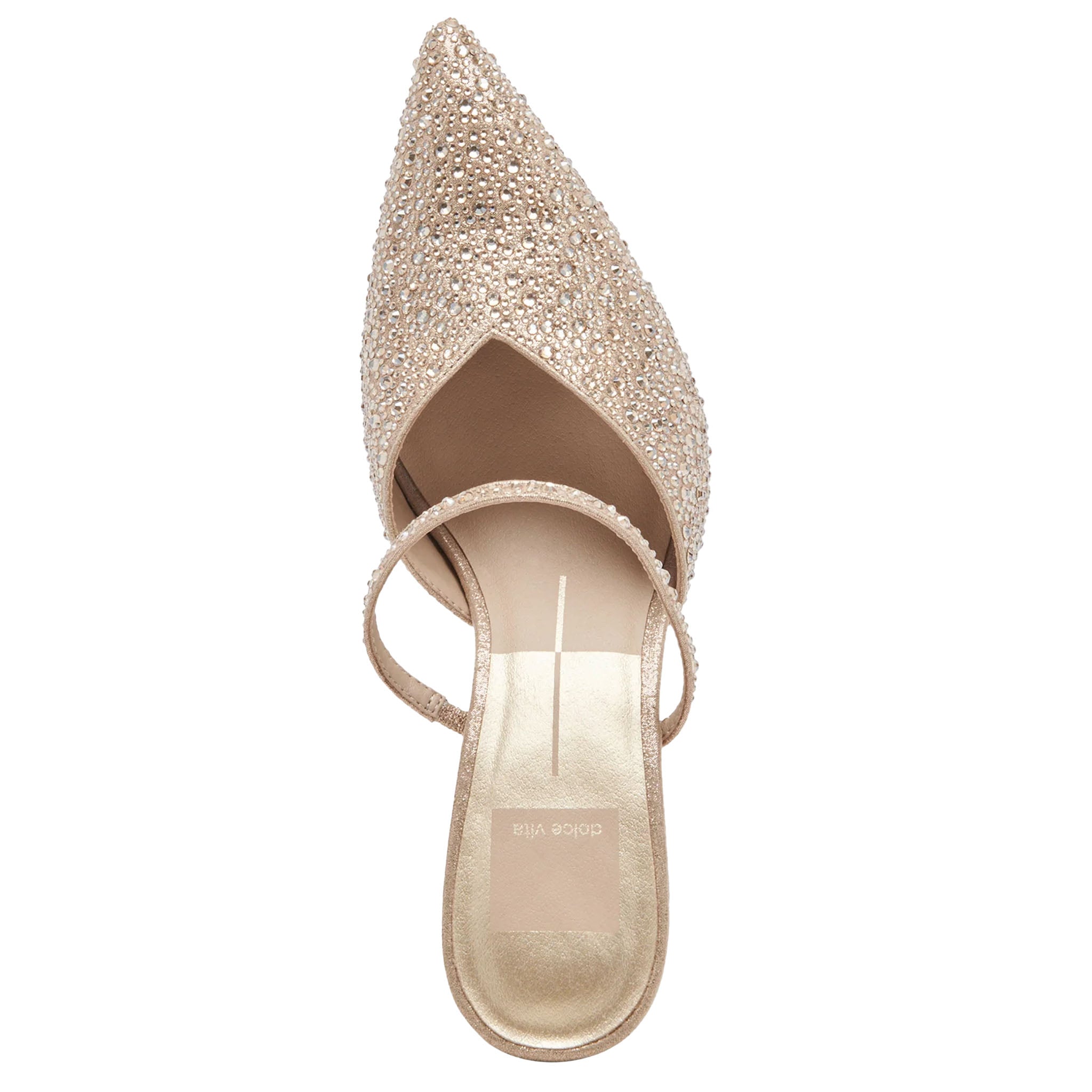 Dolce Vita - Kanika Crystal Heels - Light Gold