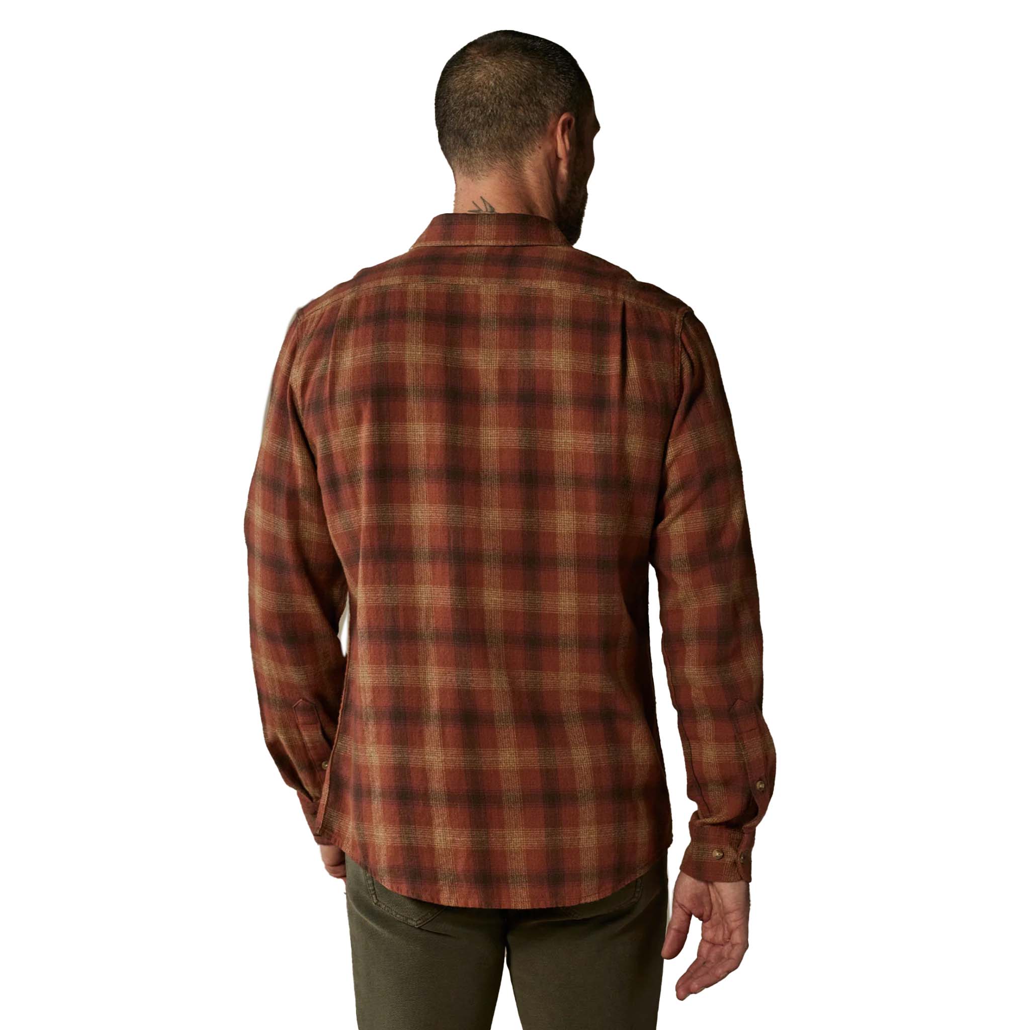 The Normal Brand - Hudson Double Brushed Flannel - Maple Glaze Plaid