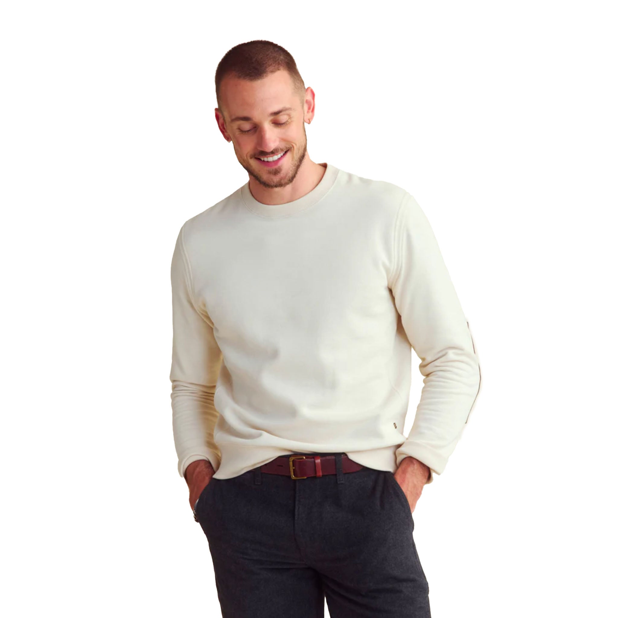 Billy Reid - Dover Sweatshirt - Natural