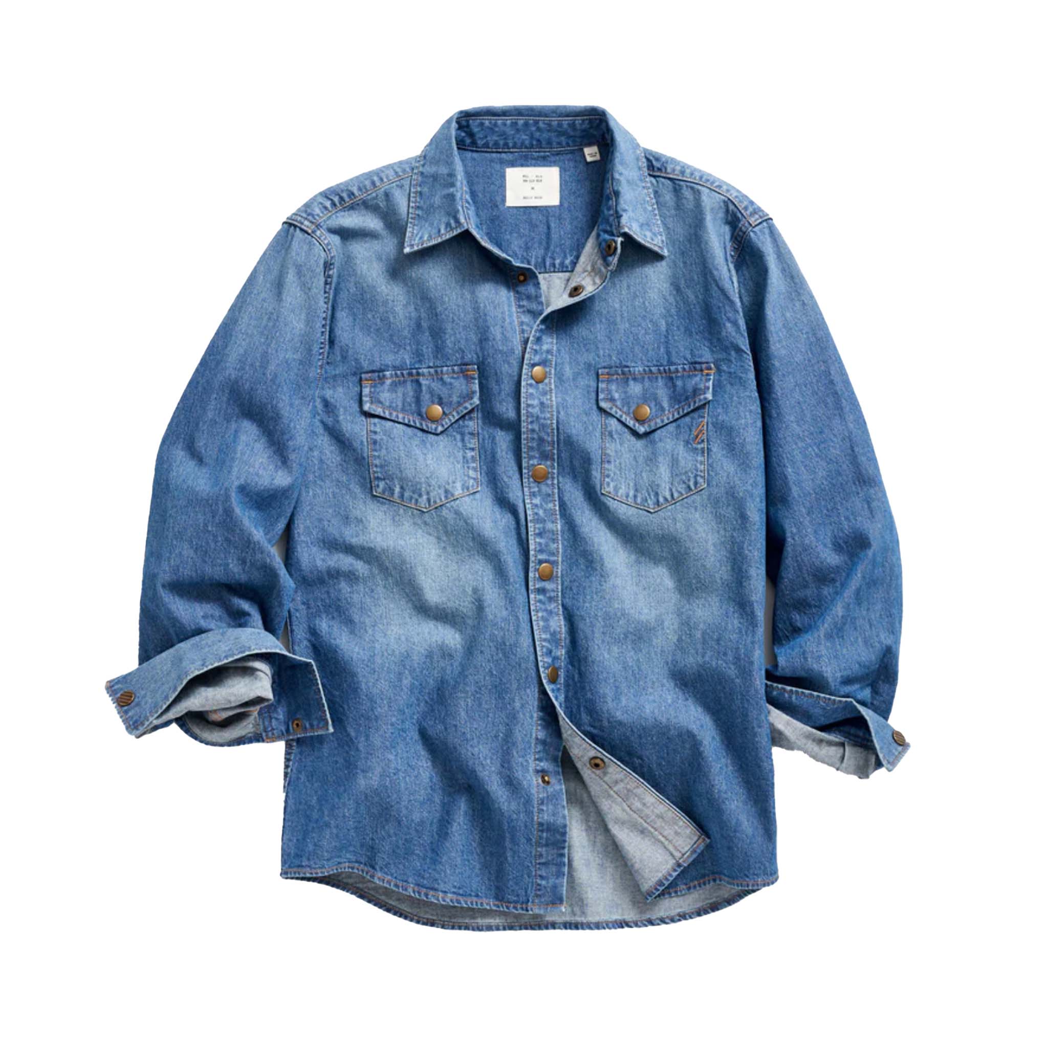 Billy Reid - Shoals Denim Shirt - Light Indigo