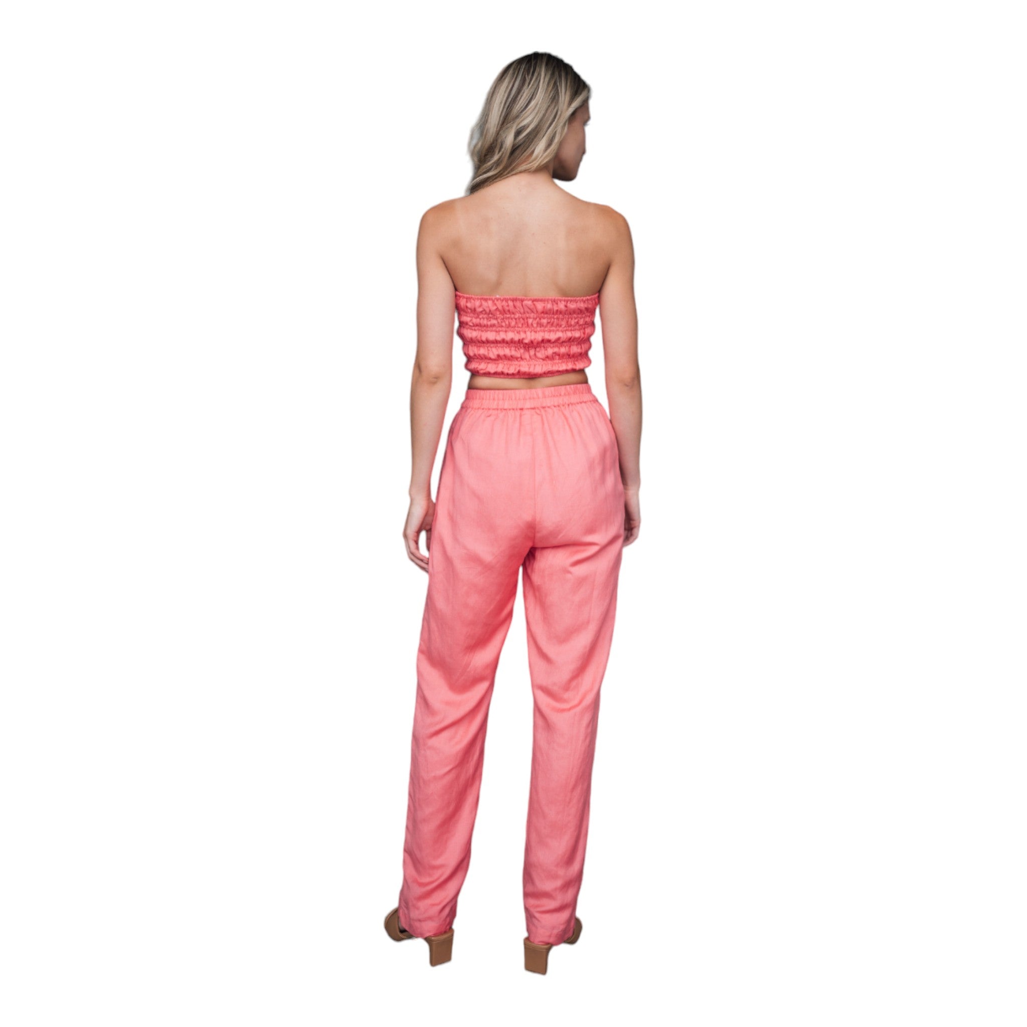 Corey Lynn Calter - Positano Pant - Flamingo