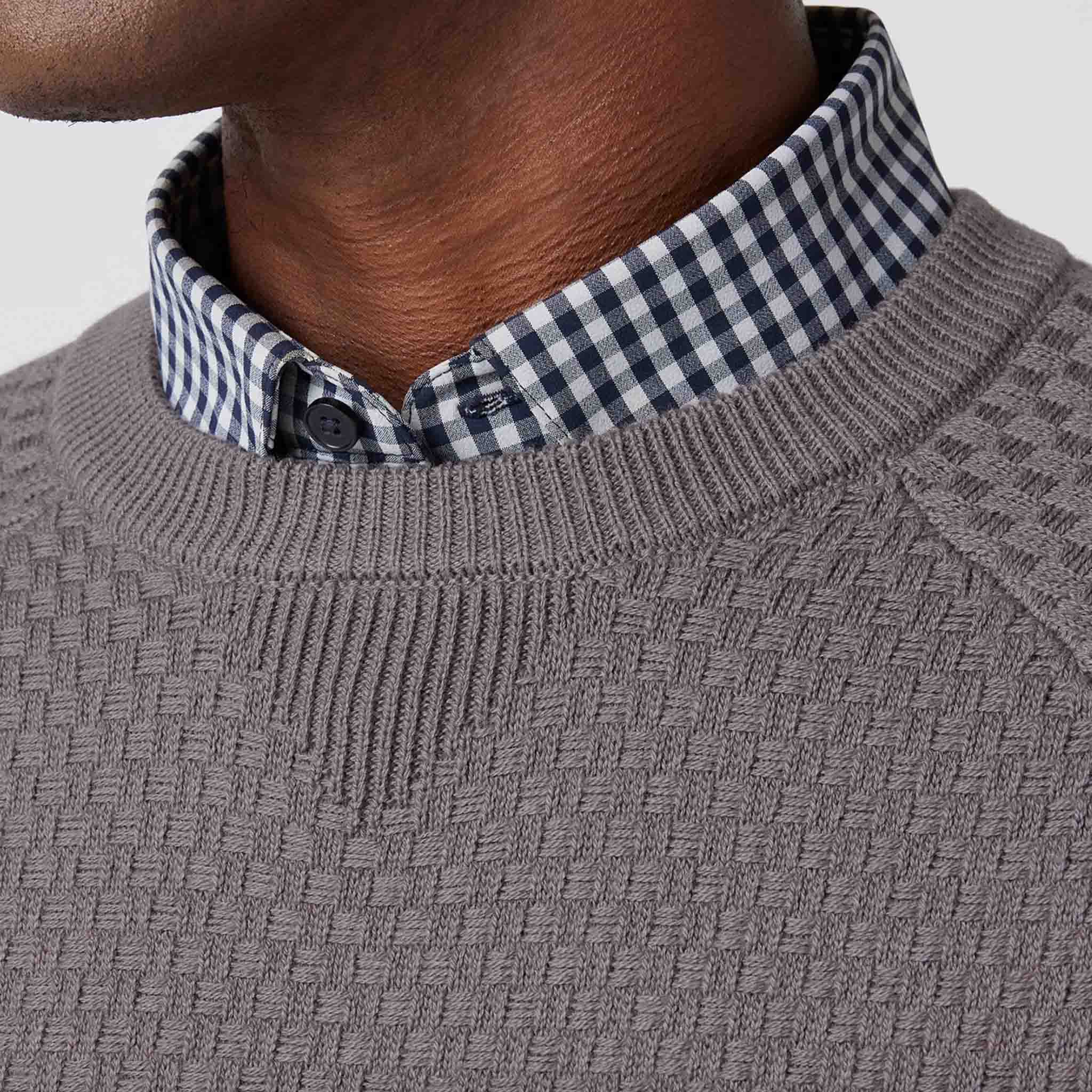 Mizzen + Main - Hillcrest Crewneck - Nickel