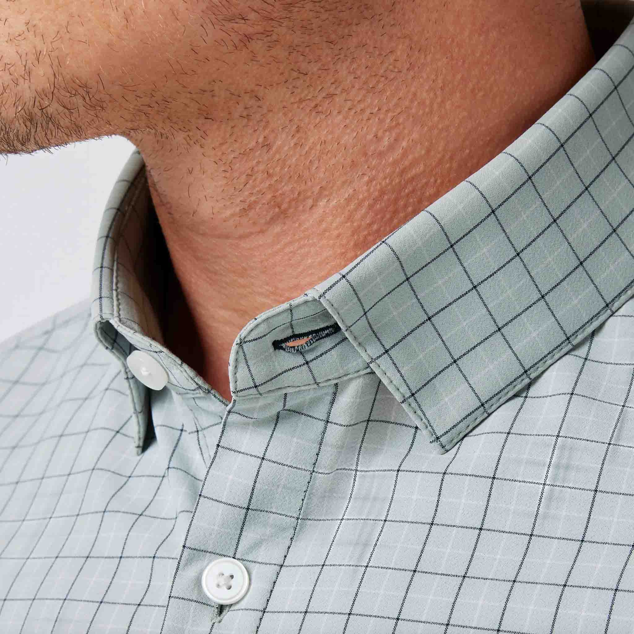 Mizzen + Main - Leeward Dress Shirt - Aluminum Manor Plaid