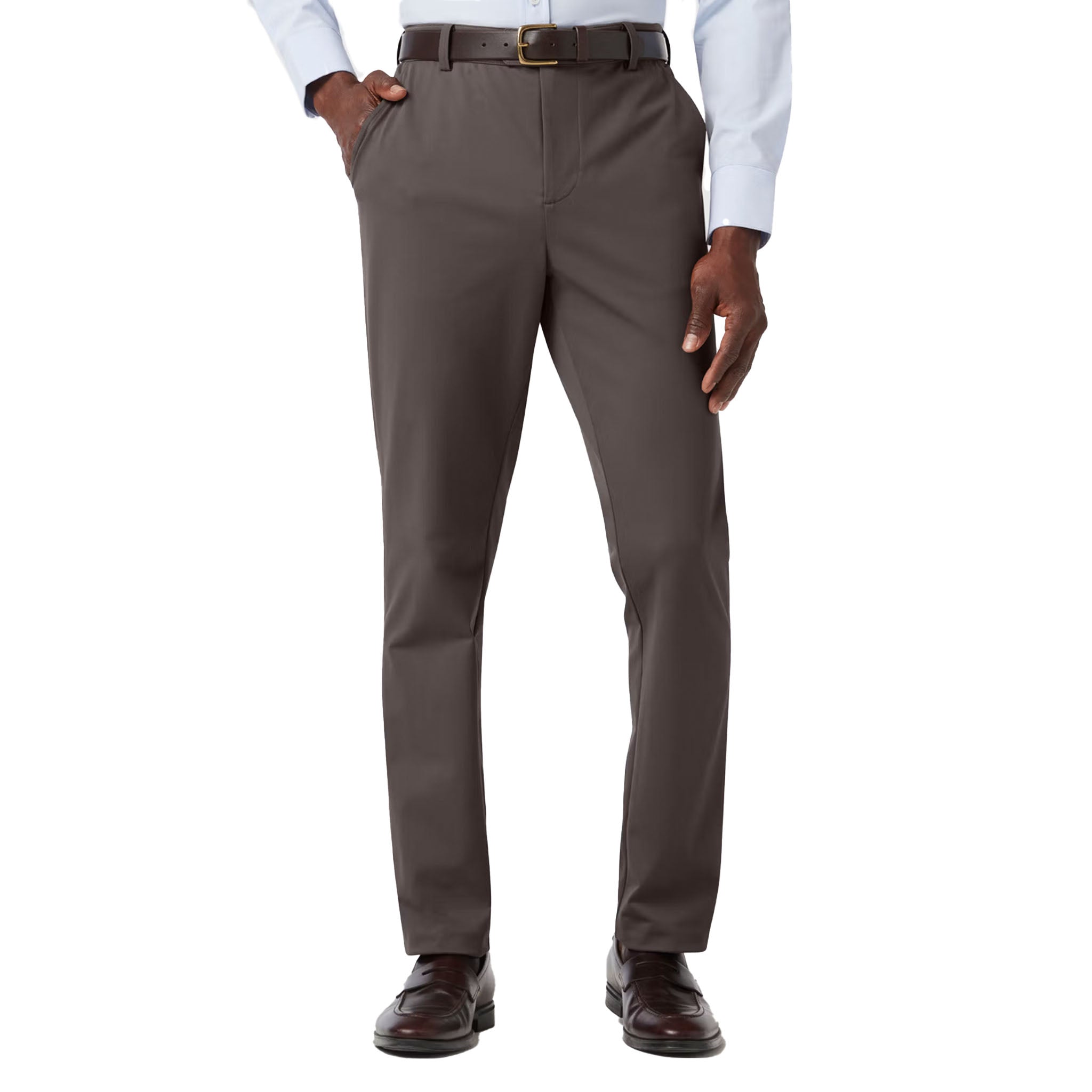 Mizzen + Main - Upton Straight Chino Pant - Pewter