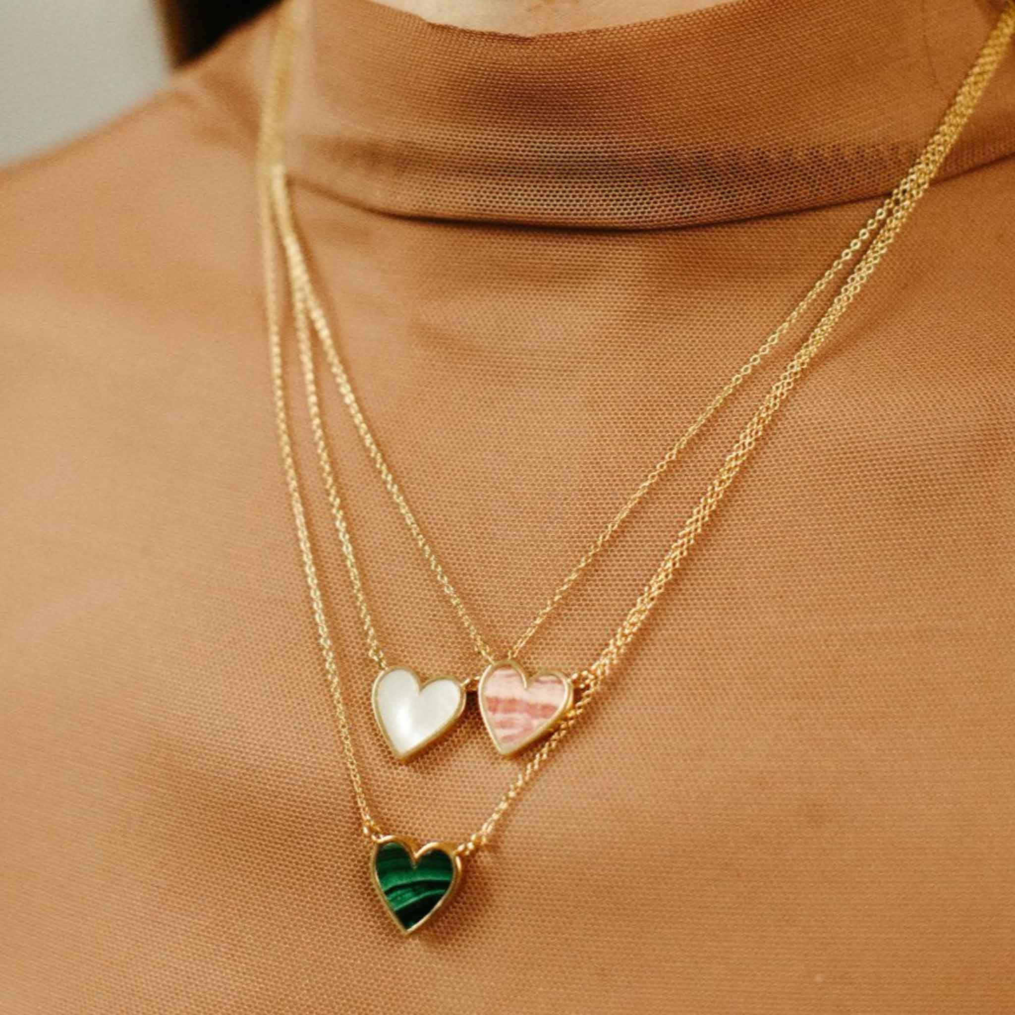 Sierra Winter - Lovestruck Necklace - Mother Of Pearl