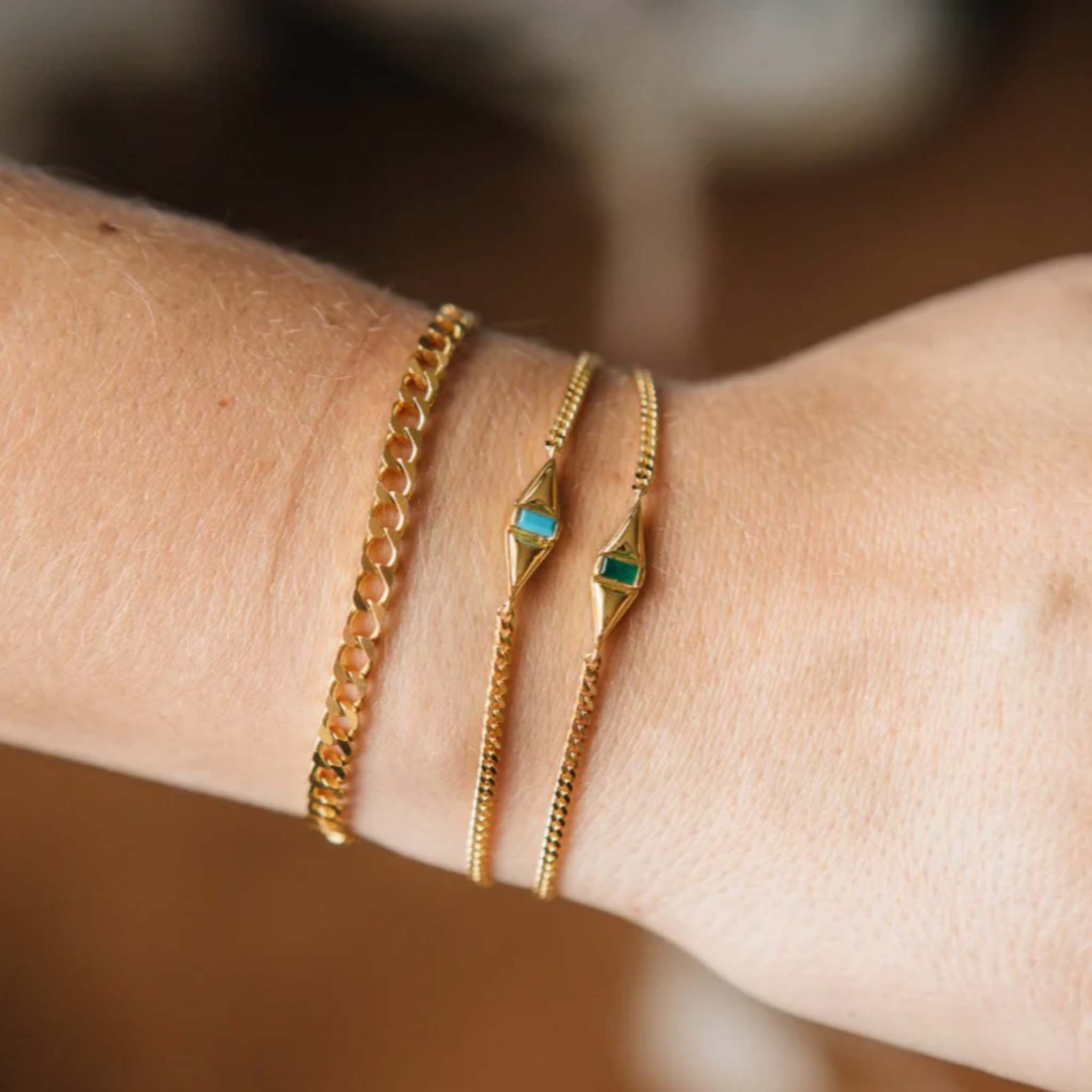 Sierra Winter - Jeri Bracelet - Gold Vermeil