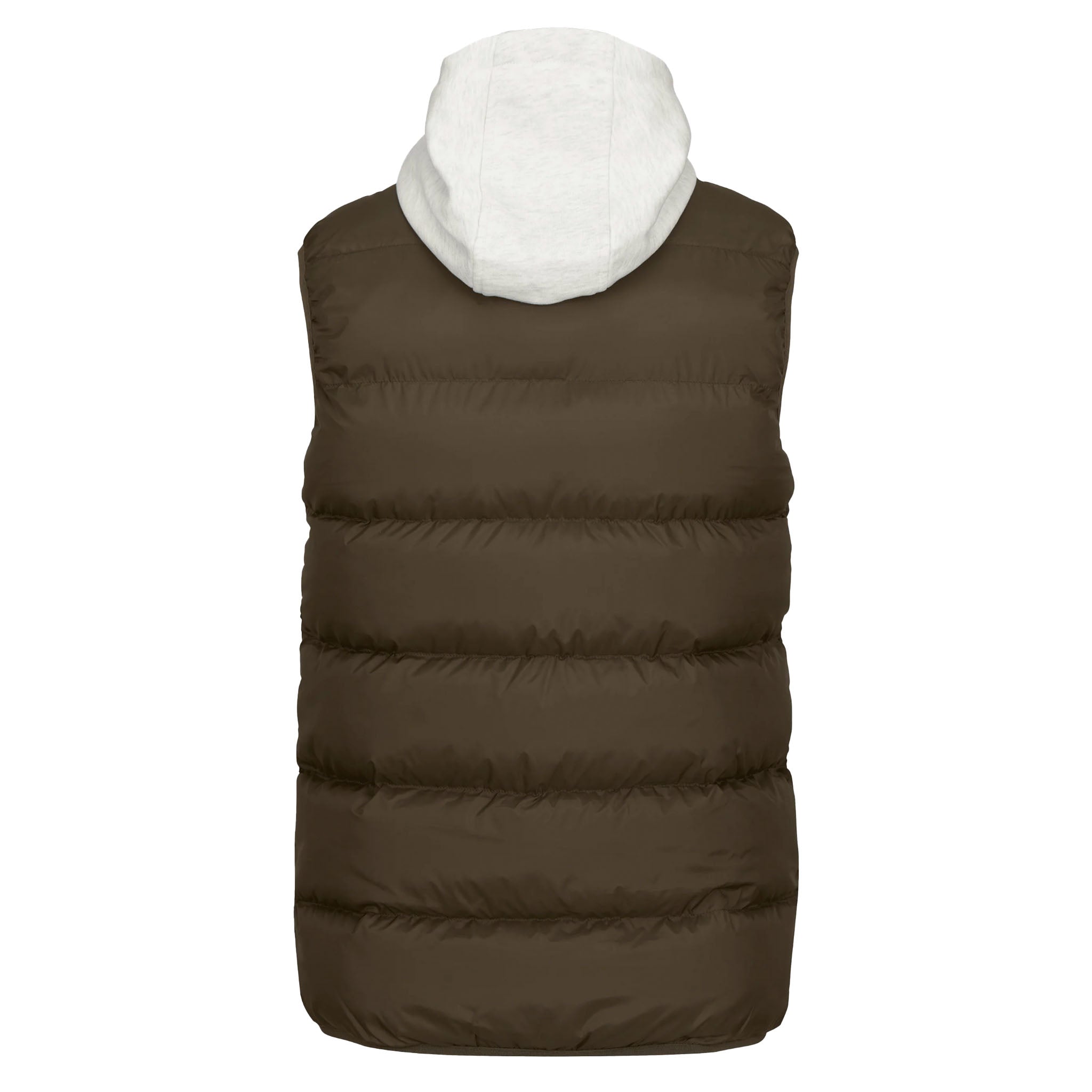 SWIMS - Helg Hoodie Puffer Vest - Brown