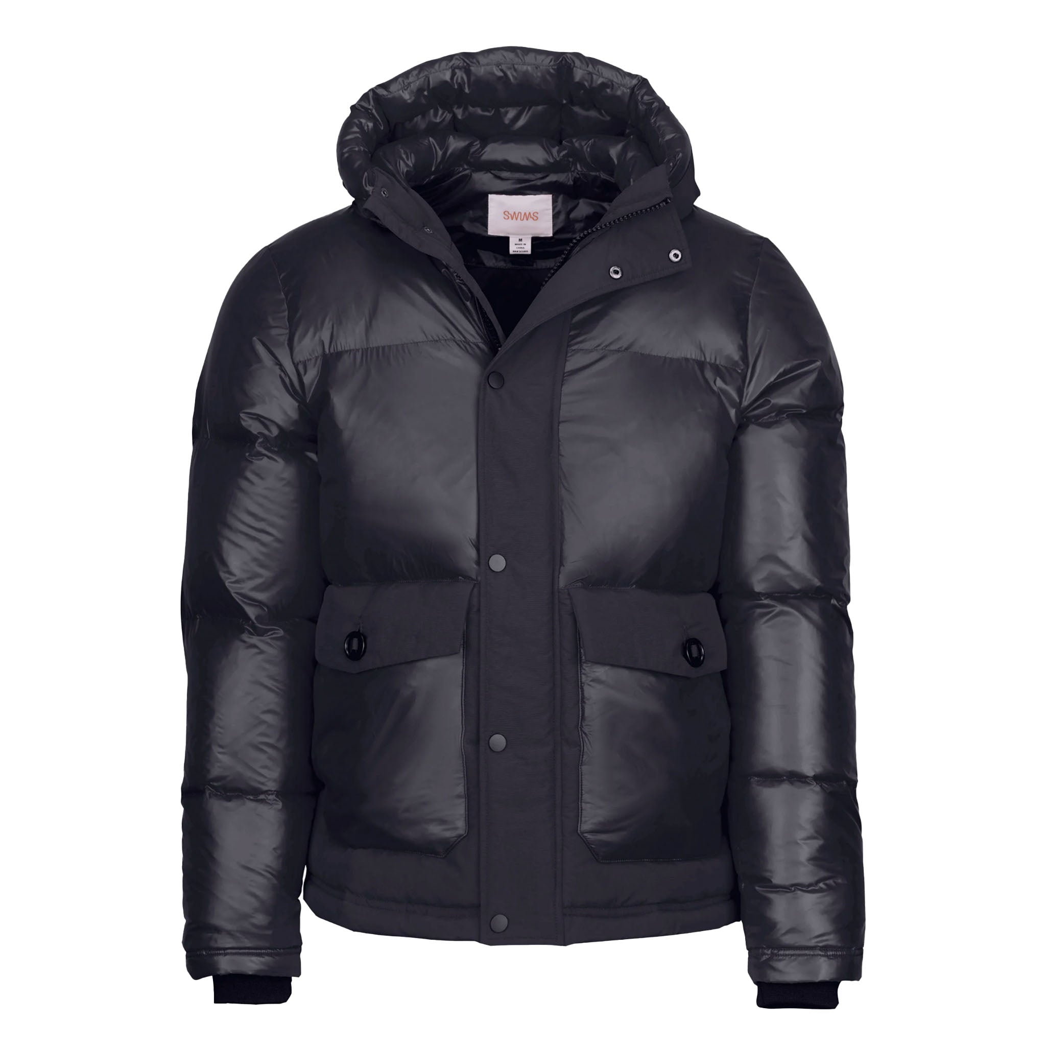 SWIMS - Lykke Hooded Down Jacket - Black