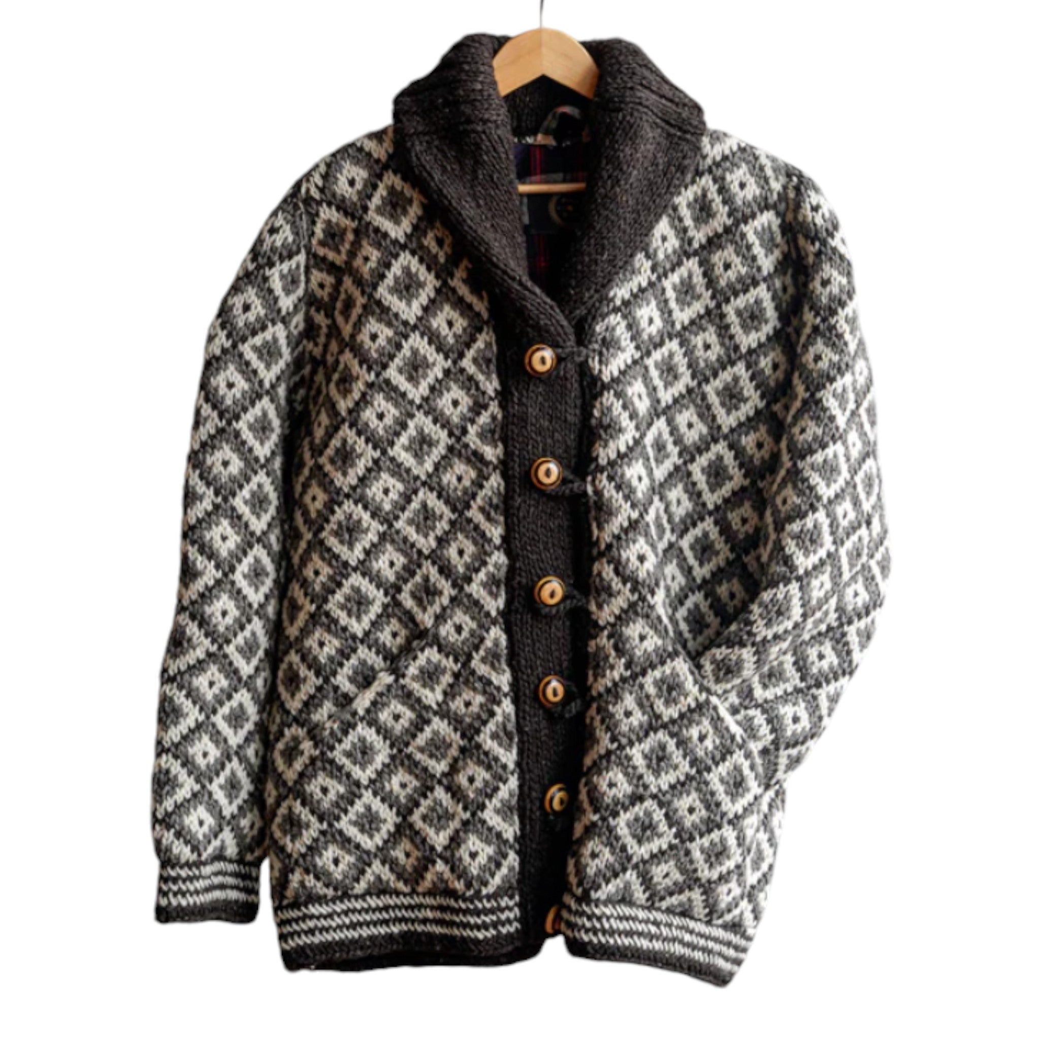 Pancho's Blanket - Oso Cardigan - Spotted Silver