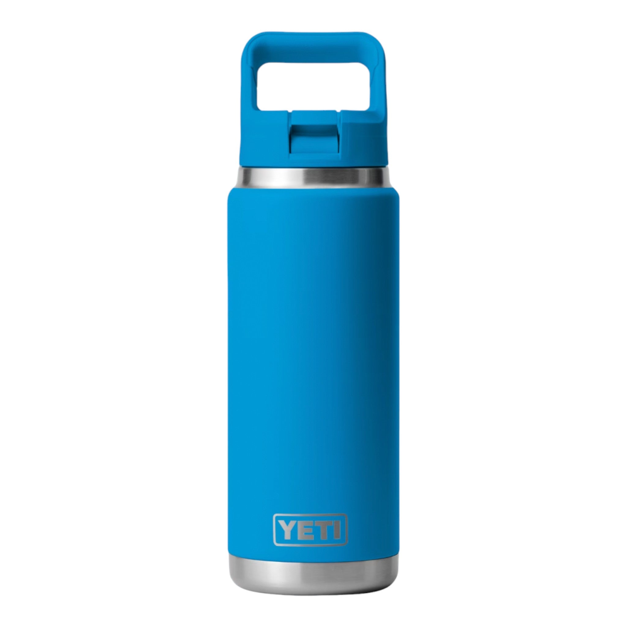 YETI - Rambler 26 oz. Straw Bottle - Big Wave Blue