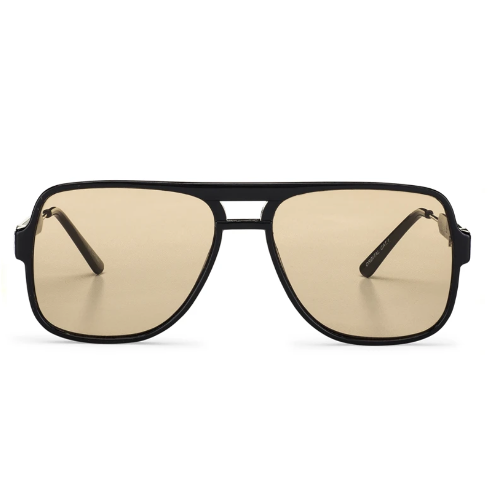 Spitfire - Orbital Sunglasses - Matte Black / Tan