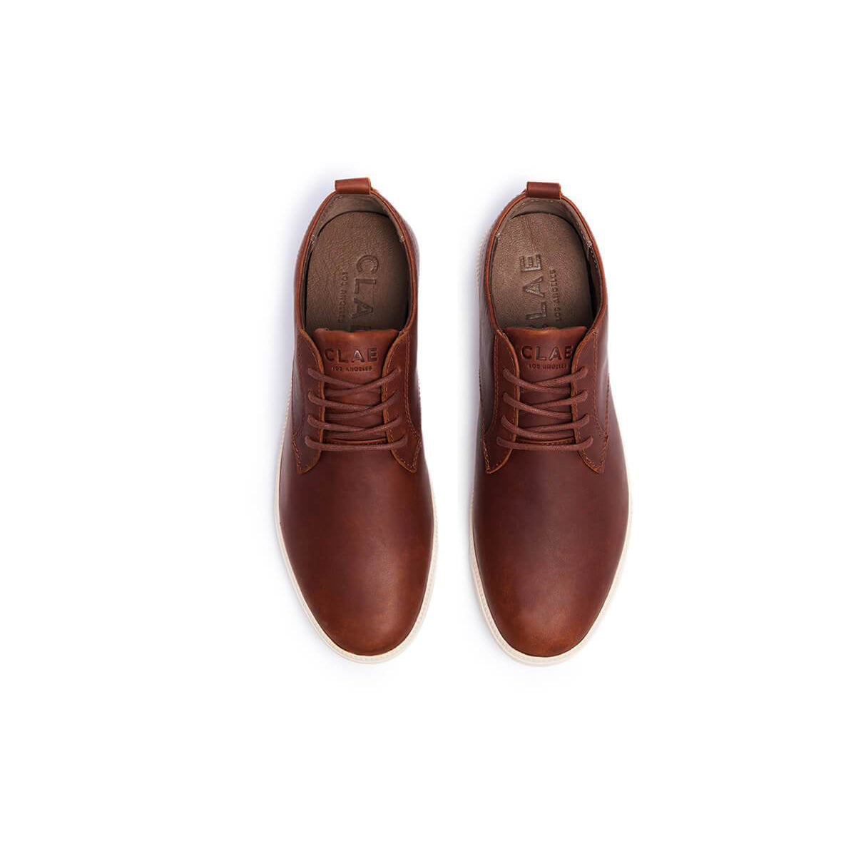 Clae - Ellington Sneaker - Chestnut Oiled Leather